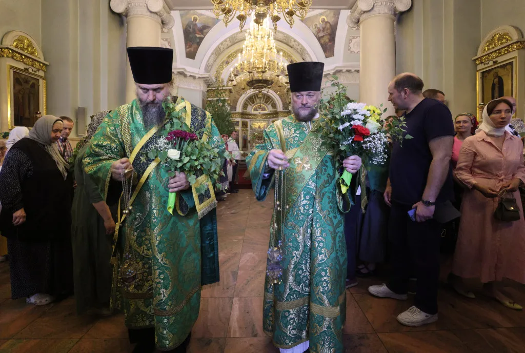 Обитель князя Даниила встретила праздник Святой Троицы