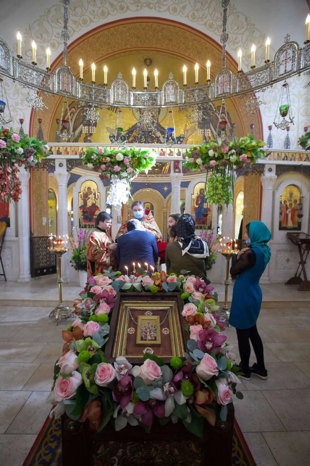 Престольный праздник в храме святых мучениц Веры, Надежды, Любови и матери их Софии.