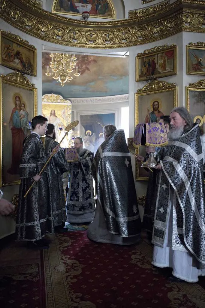 Литургия Преждеосвященных Даров в Даниловой обители