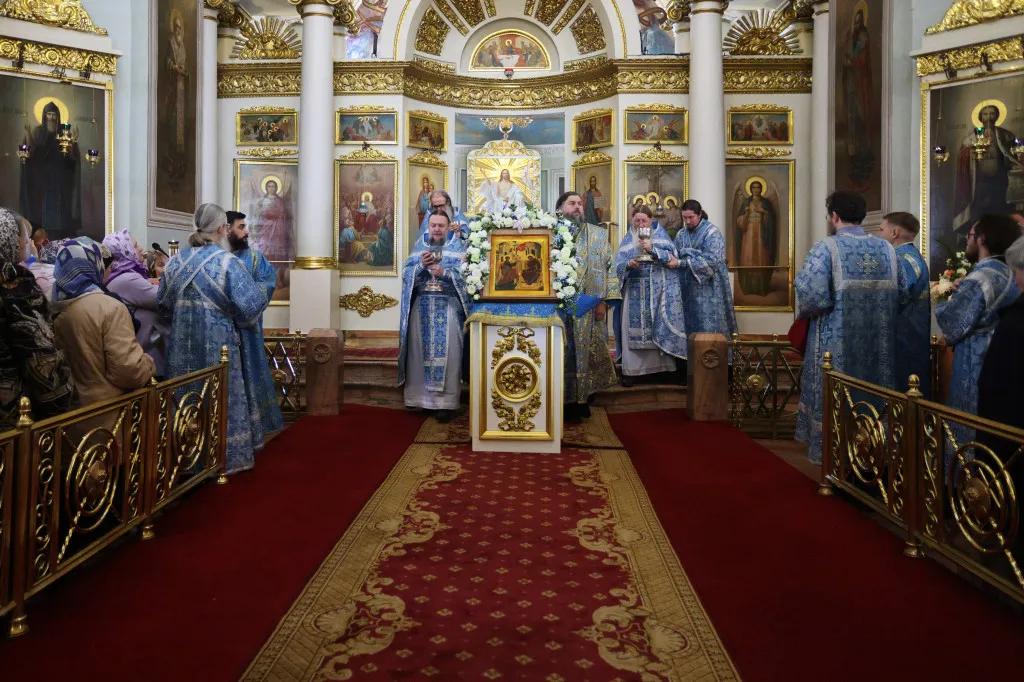 Праздник Благовещения Пресвятой Богородицы в Даниловом монастыре
