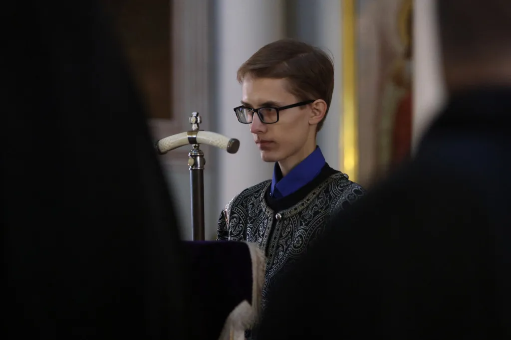 В среду первой седмицы Великого поста епископ Алексий совершил Литургию Преждеосвященных Даров