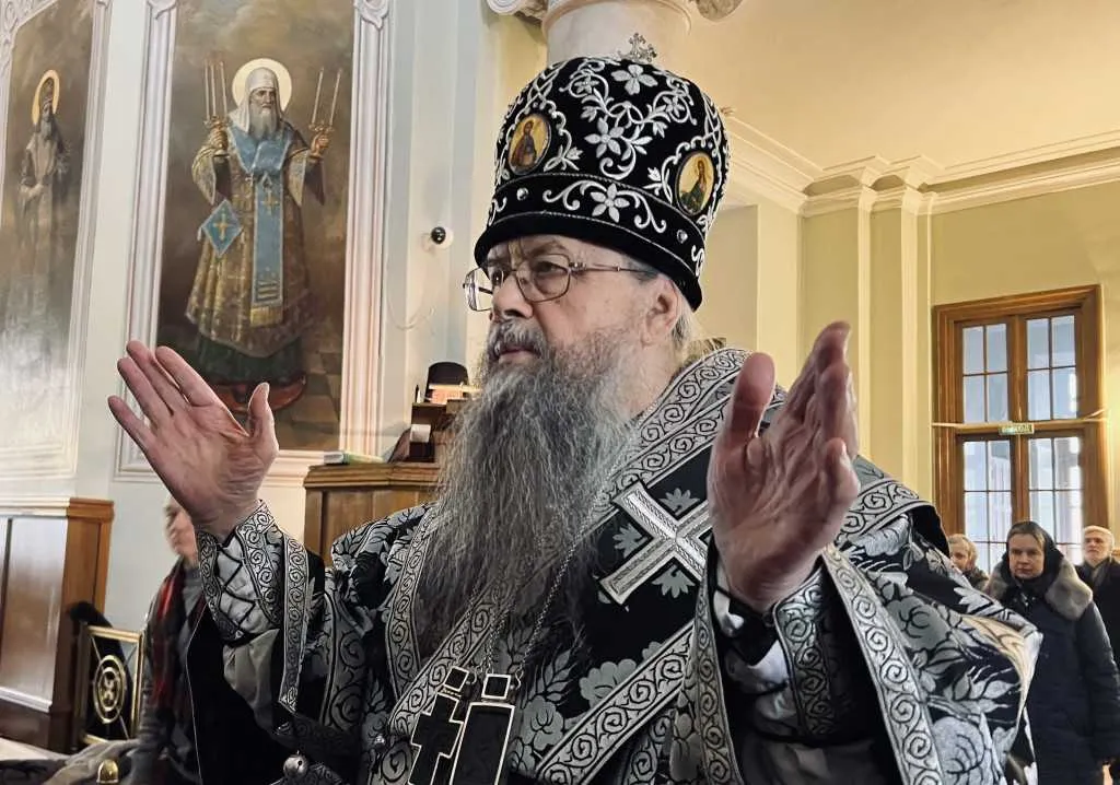 Епископ Алексий в обители князя Даниила совершил первую в этом году Литургию Преждеосвященных Даров