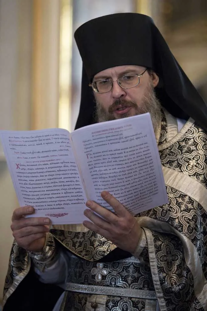 Литургия Преждеосвященных Даров в Даниловой обители