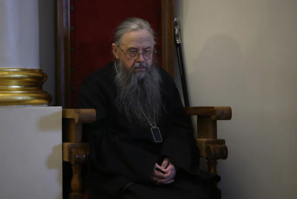 Епископ Алексий совершил вечерню с чином прощения в Даниловом монастыре