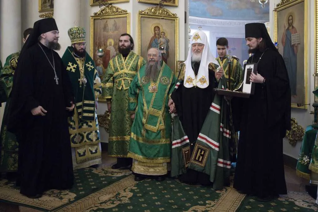 Святейший Патриарх Кирилл возглавил престольные торжества в обители князя Даниила