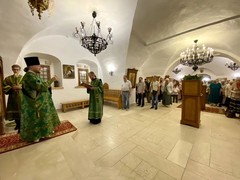 Данилова обитель почтила память преподобного Георгия Даниловского, исповедника