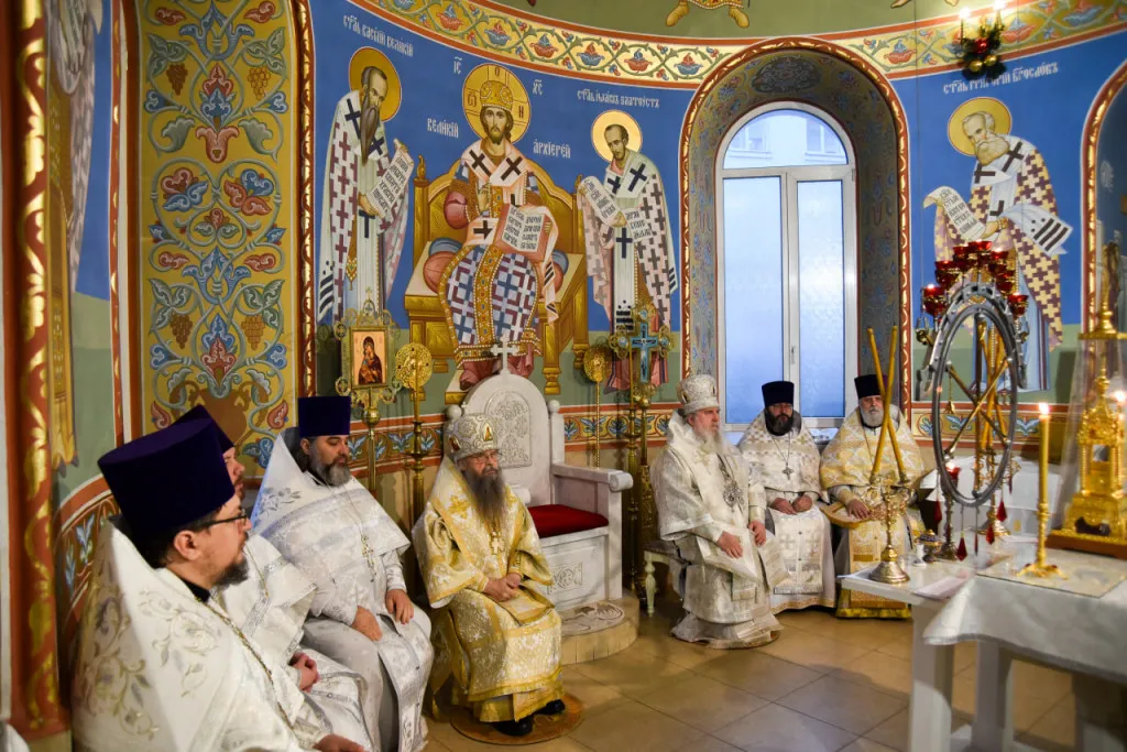 Епископ Солнечногорский Алексий принял участие в отпевании епископа Виктора (Пьянкова)