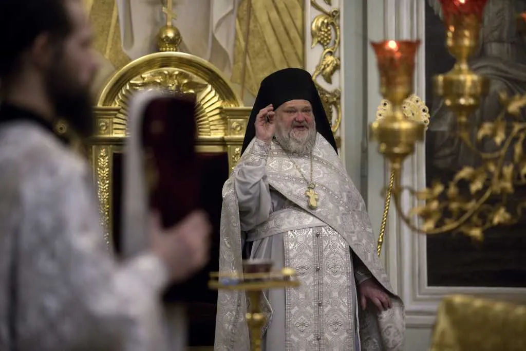 В Даниловом монастыре состоялось отпевание новопреставленного иеромонаха Луки (Филатова)