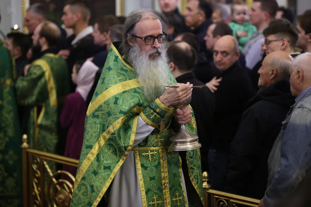 В праздник Входа Господня в Иерусалим в обители князя Даниила прошли торжественные богослужения