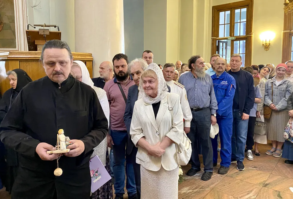 В день памяти святителя Алексия Московского в обители князя Даниила была совершена торжественная Литургия
