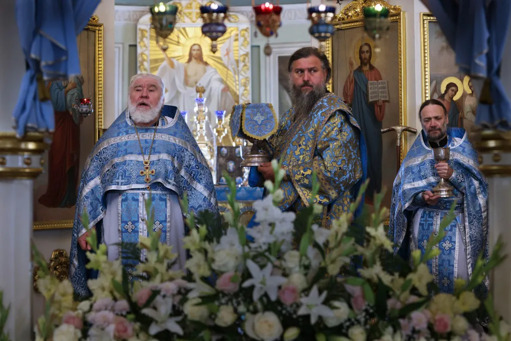 Обитель князя Даниила встретила праздник Успения Пресвятой Богородицы