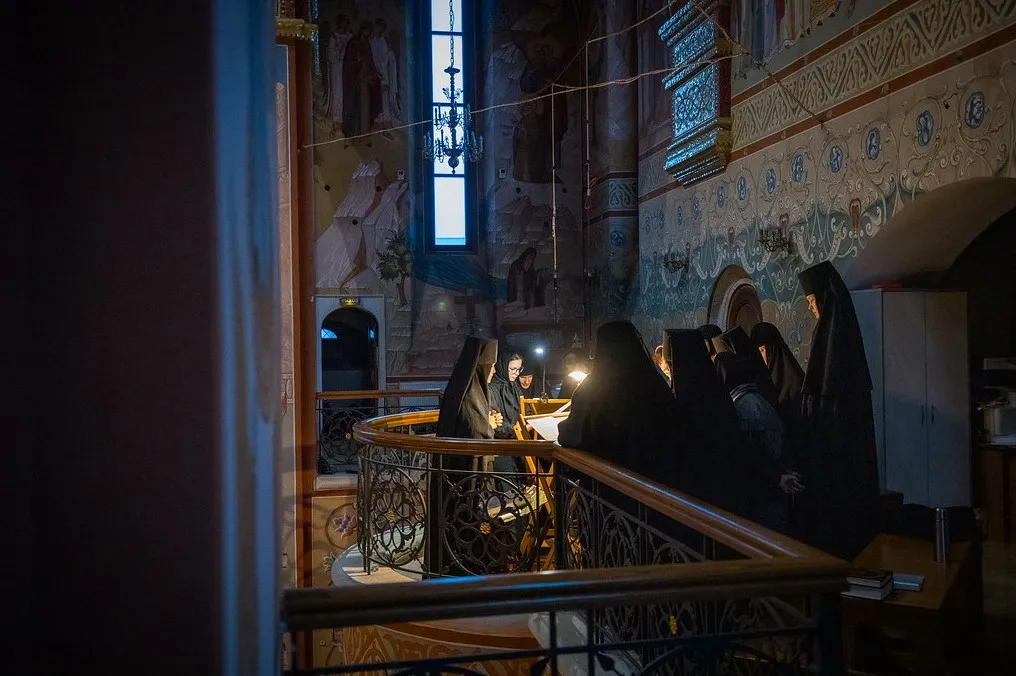 Во вторник первой седмицы Великого поста епископ Алексий совершил чтение Великого канона преп. Андрея Критского в Зачатьевском монастыре