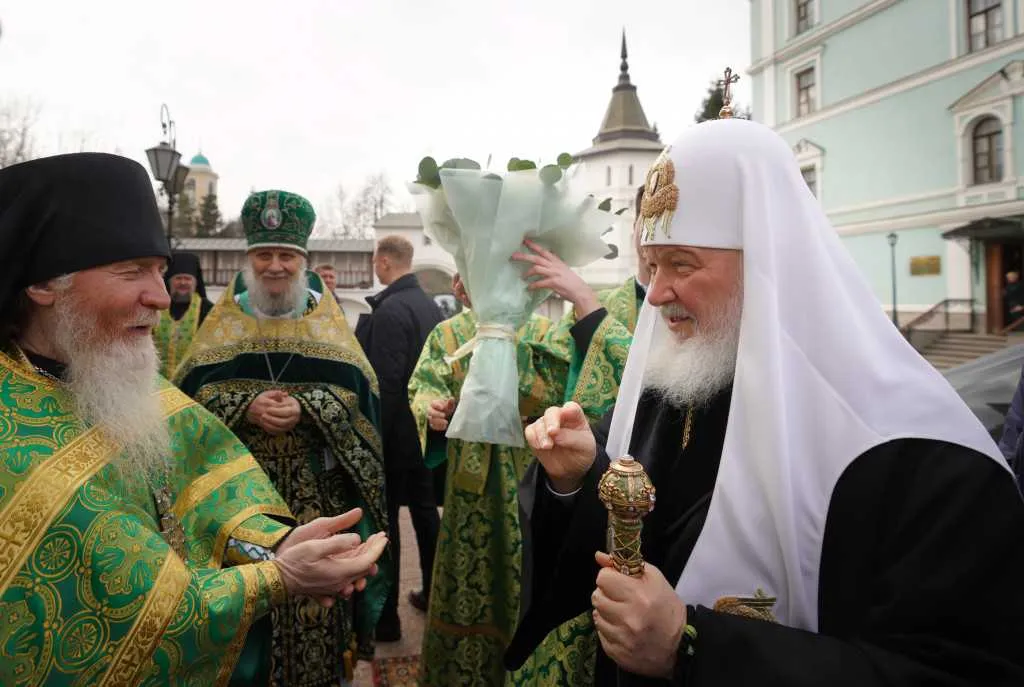 В Неделю сыропустную, день памяти благоверного князя Даниила Московского, Святейший Патриарх Кирилл совершил Литургию в Даниловом ставропигиальном монастыре