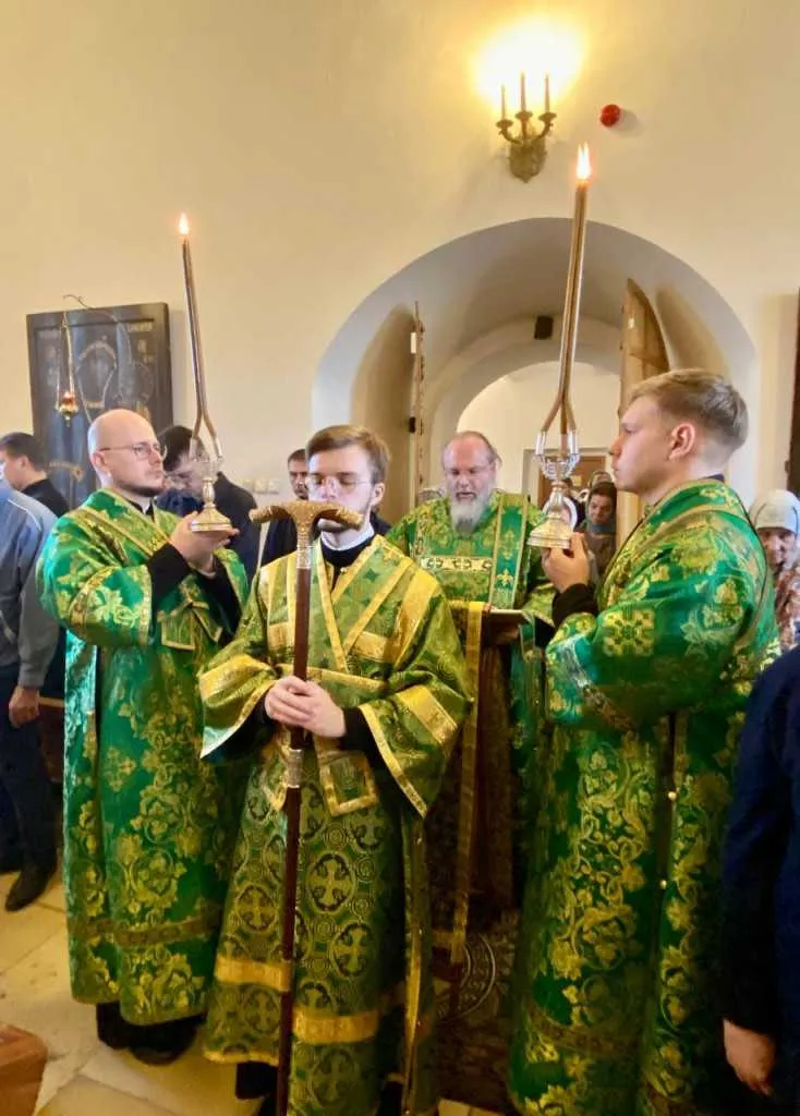 В Даниловой обители совершены богослужения в честь престольного праздника и начала индикта