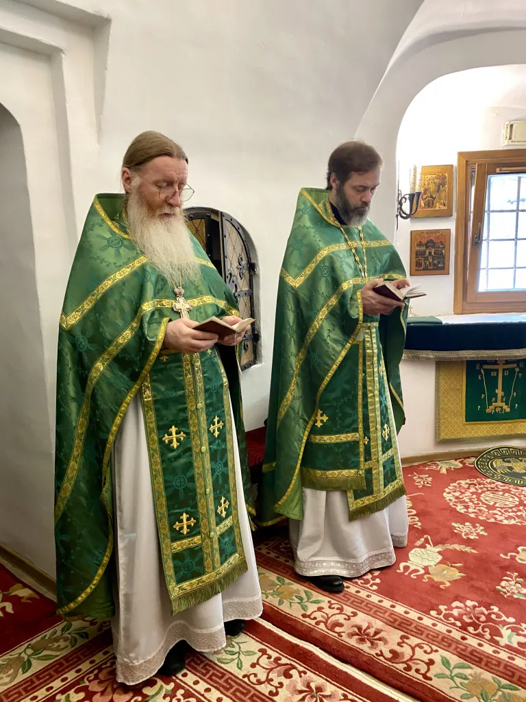 Данилова обитель почтила память преподобного Георгия Даниловского, исповедника