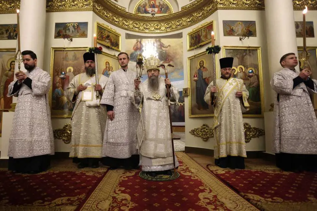 В обители князя Даниила встретили праздник Рождества Христова