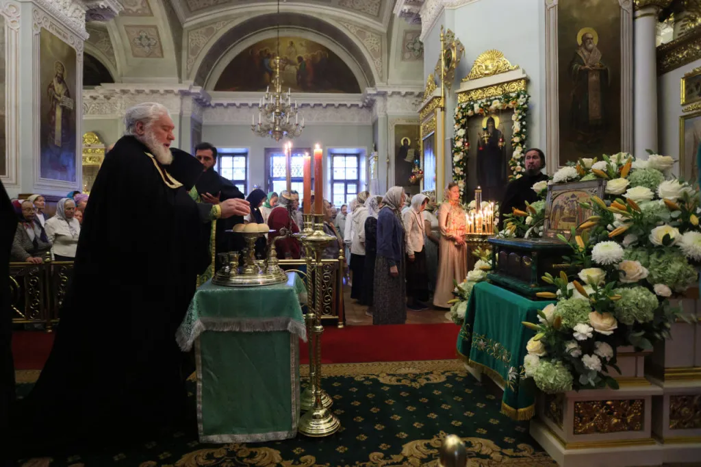 Святейший Патриарх Кирилл возглавил престольные торжества в Даниловом монастыре и совершил пресвитерскую хиротонию насельника обители
