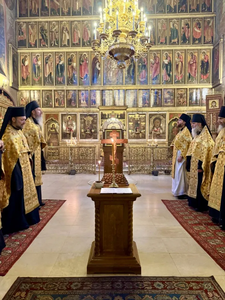 В Даниловом монастыре молитвенно почтили память архиепископа Феодора (Поздеевского)