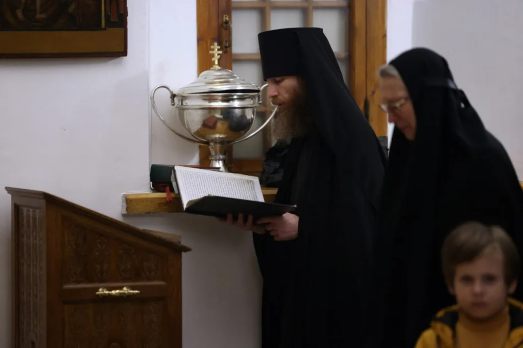 В Даниловом монастыре прошли торжественные богослужения праздника Покрова Божией Матери