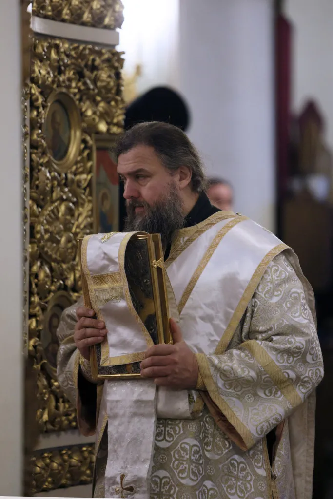 Данилова обитель встретила праздник Крещения Господня