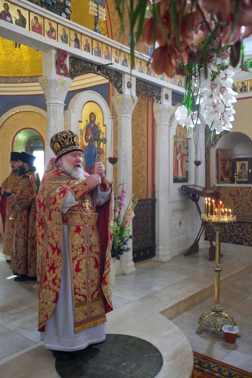 Престольный праздник в храме святых мучениц Веры, Надежды, Любови и матери их Софии.