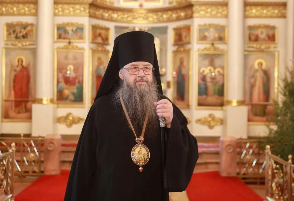 Сотрудники Данилова монастыря поздравили епископа Солнечногорского Алексия с Рождеством Христовым