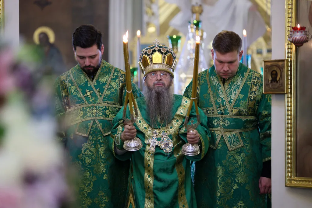 Обитель князя Даниила встретила праздник Святой Троицы