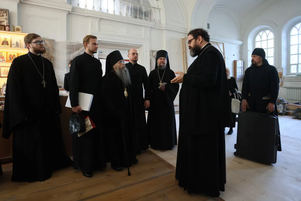 Епископ Алексий, братия и сотрудники Даниловой обители посетили город Кашин