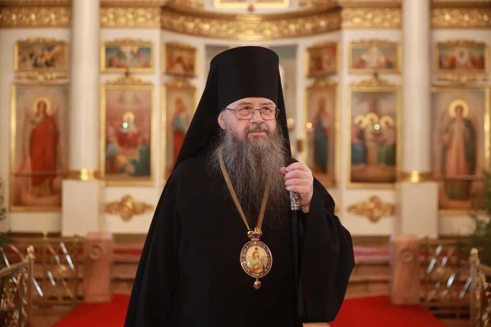 Сотрудники Данилова монастыря поздравили епископа Солнечногорского Алексия с Рождеством Христовым