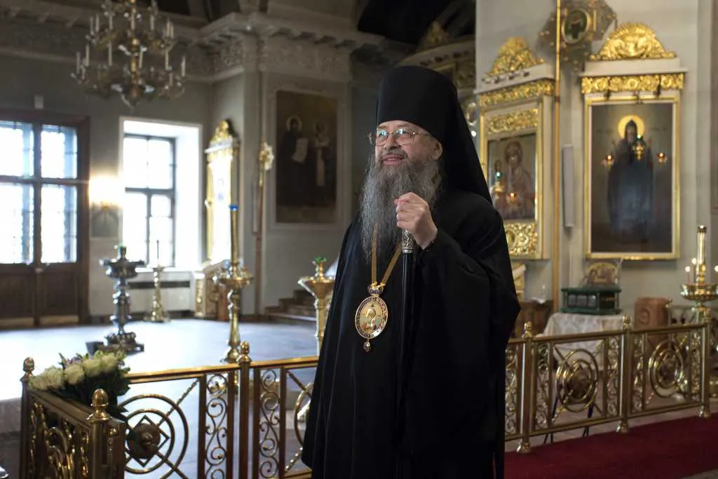 Сотрудники Данилова монастыря поздравили наместника обители с Днем Тезоименитства