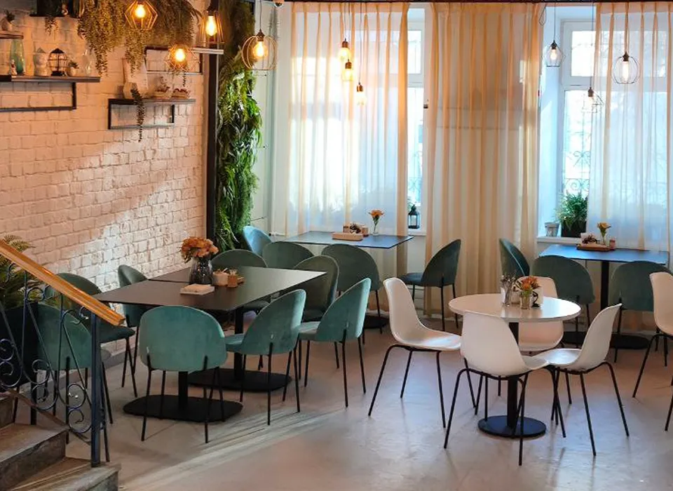 Посетите уютное<br>кафе