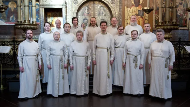 Песнопения праздничного хора Данилова монастыря