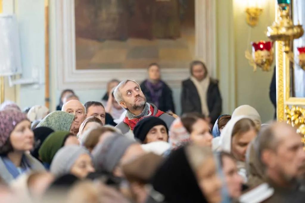 В Неделю сыропустную, день памяти благоверного князя Даниила Московского, Святейший Патриарх Кирилл совершил Литургию в Даниловом ставропигиальном монастыре