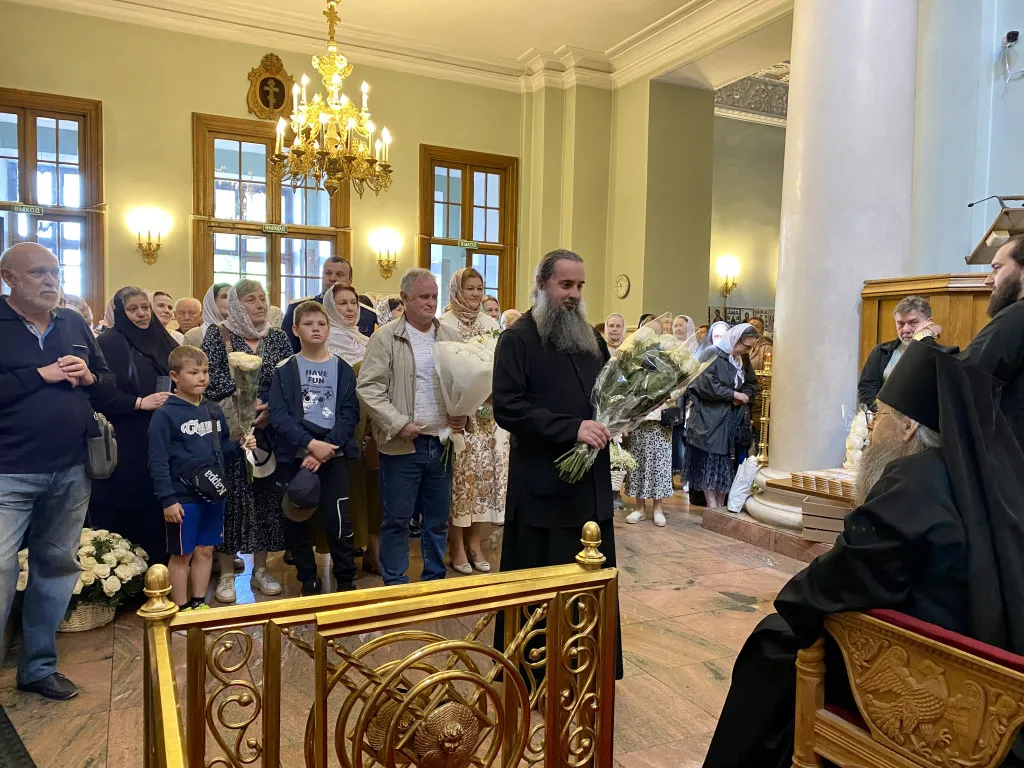 В день памяти святителя Алексия Московского в обители князя Даниила была совершена торжественная Литургия