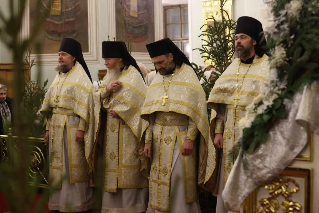 В обители князя Даниила встретили праздник Рождества Христова