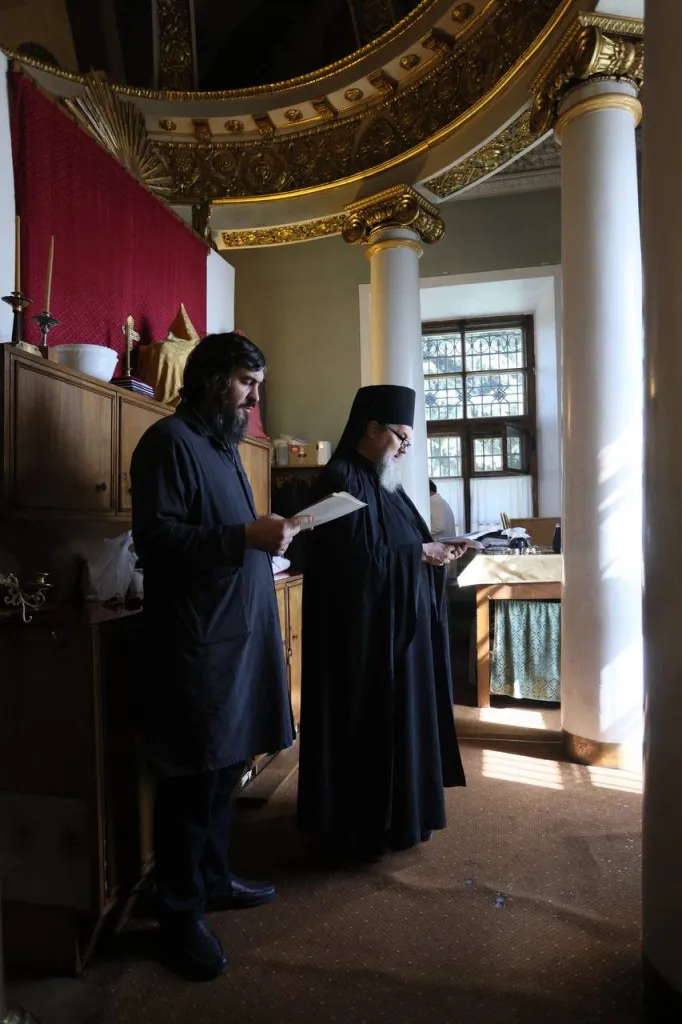 Данилова обитель встретила праздник Вознесения Господня