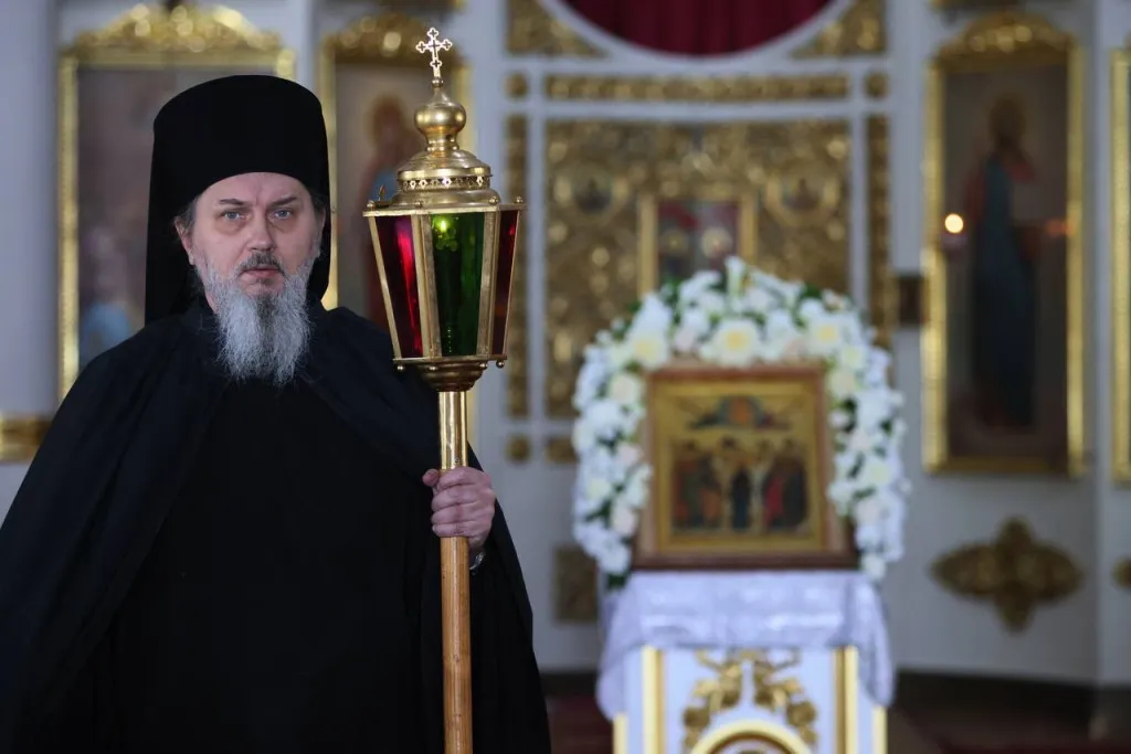 Данилова обитель встретила праздник Вознесения Господня