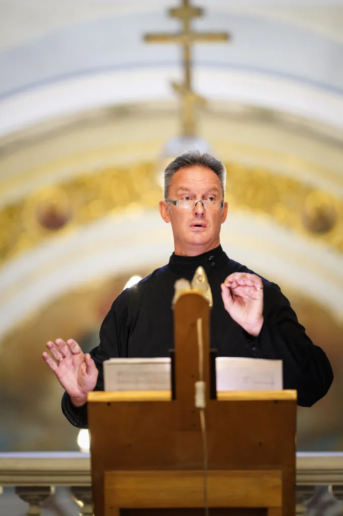 Святейший Патриарх Кирилл возглавил престольные торжества в Даниловом монастыре и совершил пресвитерскую хиротонию насельника обители