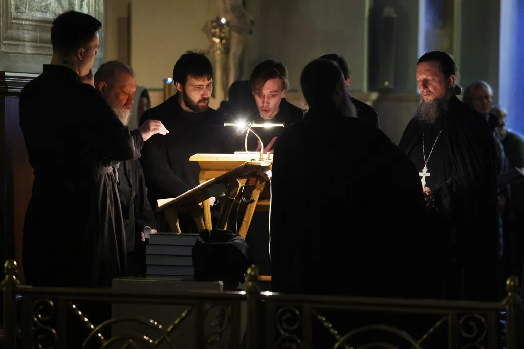 В среду первой седмицы Великого поста епископ Алексий совершил Литургию Преждеосвященных Даров