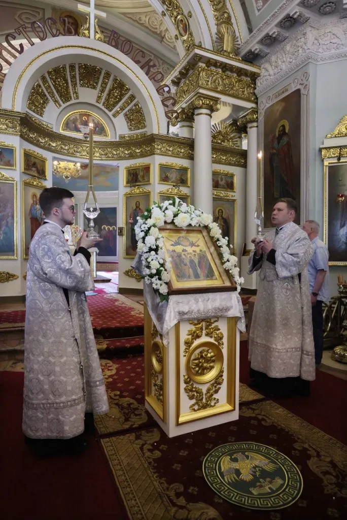 Данилова обитель встретила праздник Вознесения Господня