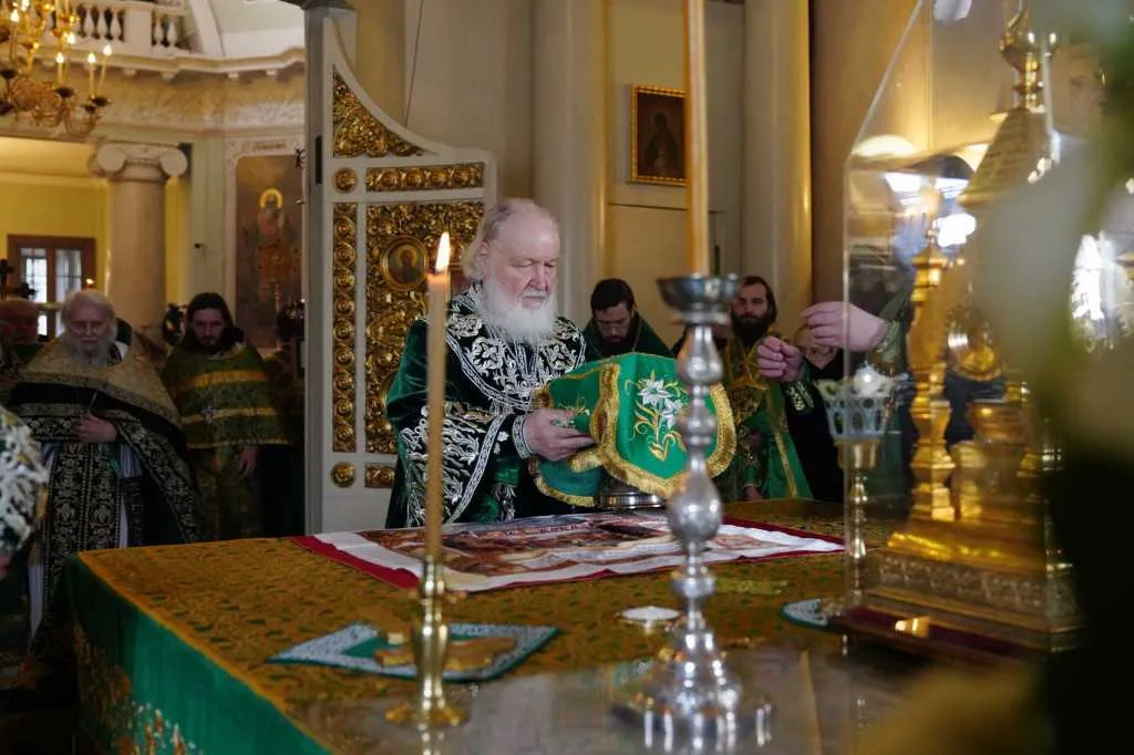Святейший Патриарх Кирилл возглавил престольные торжества в обители князя Даниила