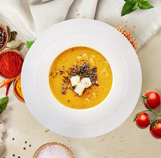 Чечевичный суп пюре