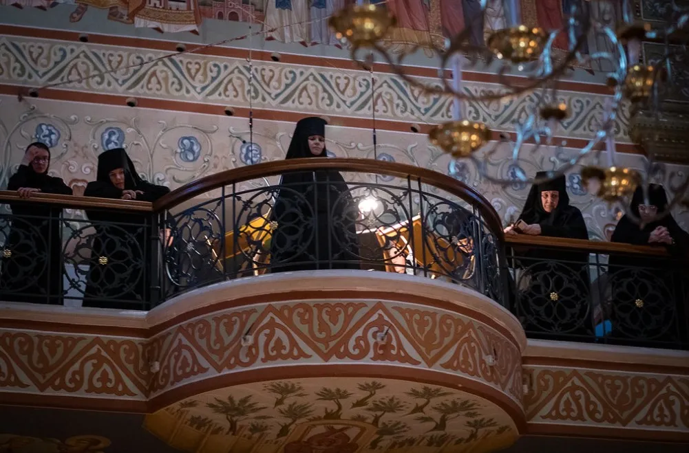 Во вторник первой седмицы Великого поста епископ Алексий совершил чтение Великого канона преп. Андрея Критского в Зачатьевском монастыре