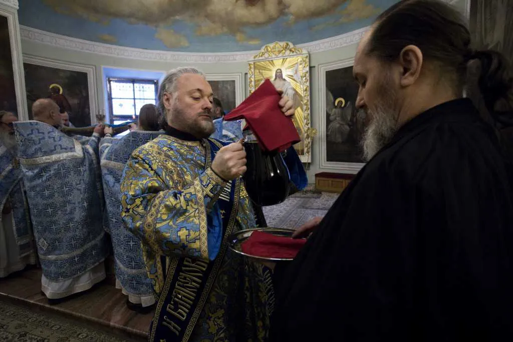 В Даниловой обители встретили праздник Введения во храм Пресвятой Богородицы