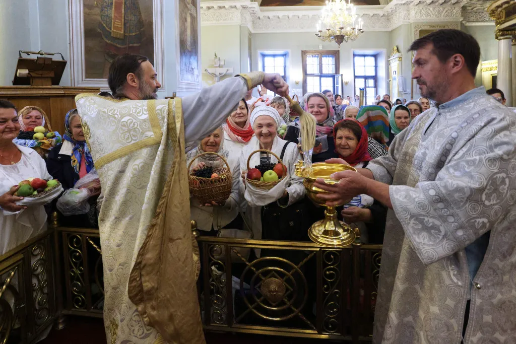 Праздник Преображения Господня в Даниловой обители