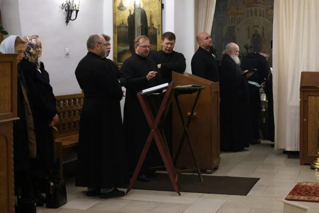 В Даниловом монастыре прошли торжественные богослужения праздника Покрова Божией Матери