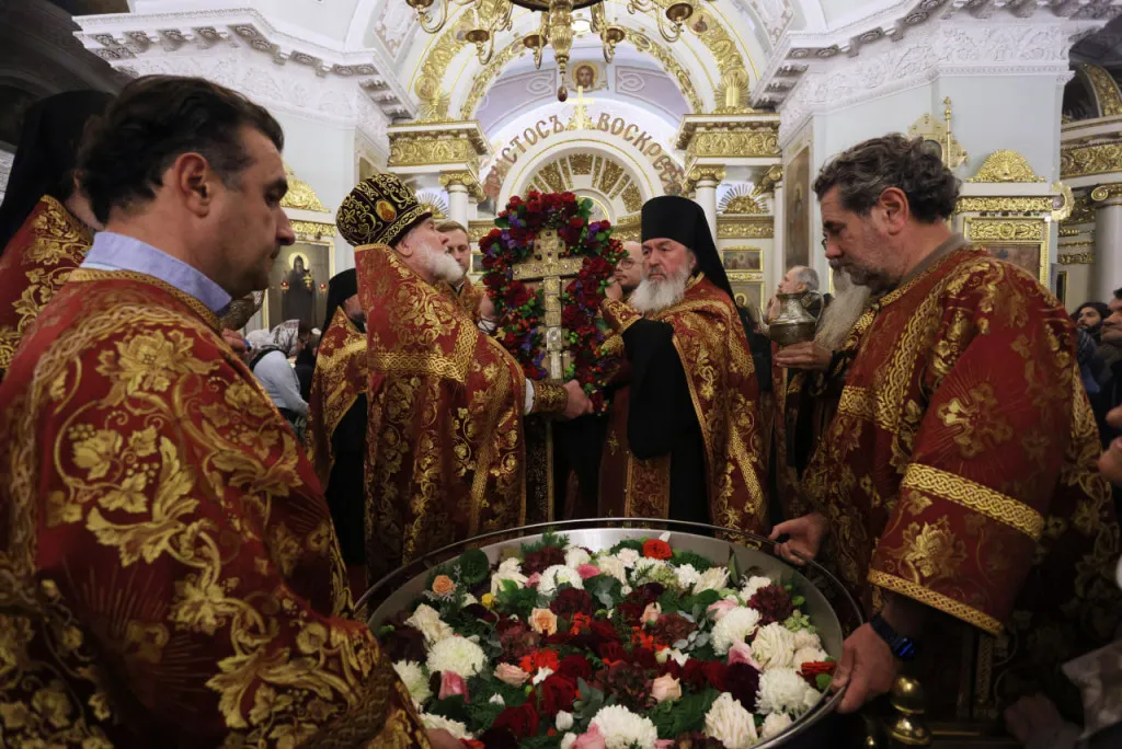 Обитель князя Даниила встретила праздник Воздвижения Честного и Животворящего Креста Господня