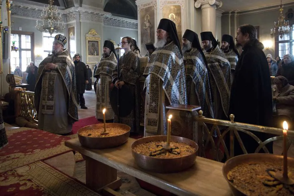 Литургия Преждеосвященных Даров в Даниловой обители