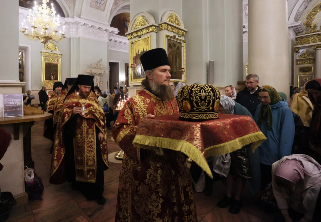 Обитель князя Даниила встретила праздник Воздвижения Честного и Животворящего Креста Господня