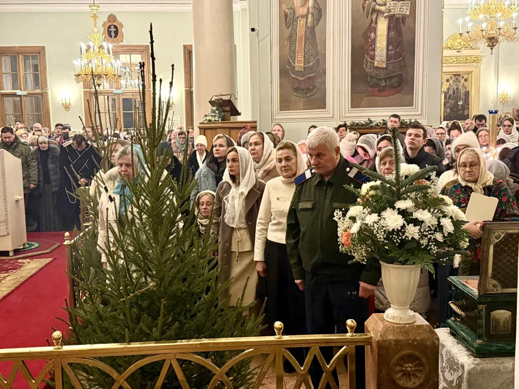 Данилова обитель встретила светлый праздник Рождества Христова